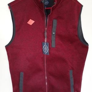 Sweater fleece vest